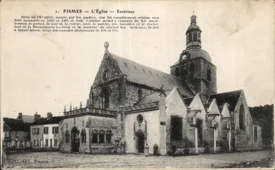 Fismes — A Igreja — Exterior — C. G., edição Fismes