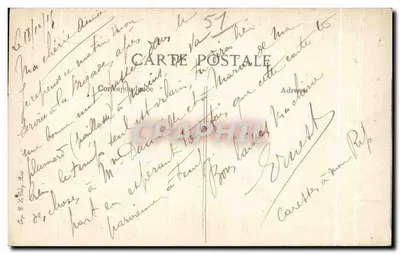 Fismes — A Igreja — Interior — C. G., editor, Fismes — Verso
