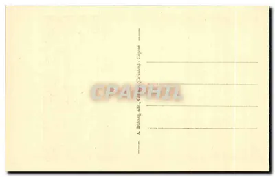 Świątynia paganska — Świątynia paganska — A. Dubosq, wyd., Cöimur (Calvados) - Złożone — Rewers