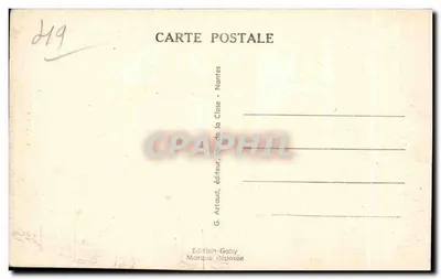 Cholet (M.-et-L.) — Widok wnętrza Kościoła św. Piotra — Gaby, n° 2658 — Rewers