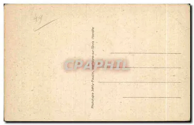Cholet (M.-et-L.) — Widok z powietrza — Fototypia Jehly-Poupin, Mortagne-sur-Sèvre (Vendée) — Rewers