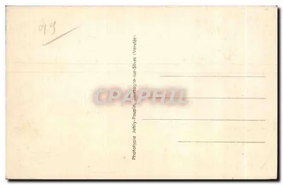 Cholet (M.-et-L.) — Widok z lotu — Phototype Jefly-Poupin, Mortagne-sur-Sèvre (Vendée) — Rewers
