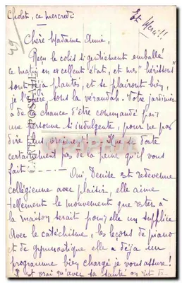 Cholet (M.-et-L.) — Wejście na Mail — Co'l. Richard — Rewers