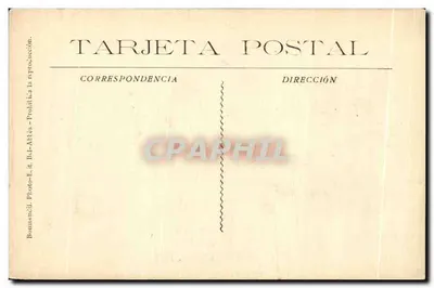 Campaña de Melilla 1909 — Penón de la Gomera — Bonumentil Photo-E. & B. Abtés — Rewers