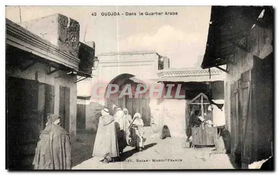 Oudjda - No Bairro Árabe — Mercado — editor Nubry, n°42