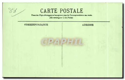 Gérardmer — Widok z Route du Costet — LL. — nr 13 — Rewers
