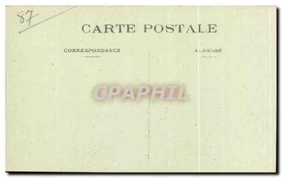 St-Yrieix (Hte-V.) — Porta da Igreja — Carta postal n°19 — Verso