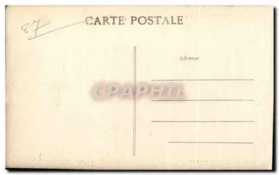 Rechechouart (Hte-Vienne) — Vista Geral — Edição Chandelas — Verso