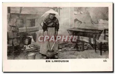 Mulher em Limousin — Blanchiment des châtaignes — J. RACCH - n°87