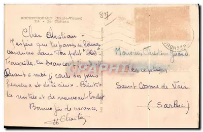 Zamek Rochechouart — Haute-Vienne — Théo Jac — Rewers