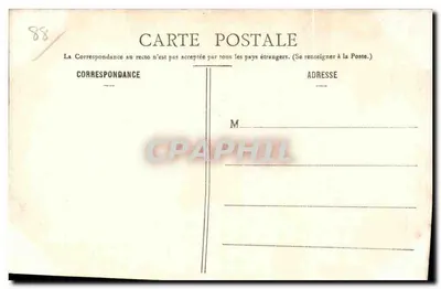 Contrexéville (Vosges) — A Igreja — Imp. Ad. Welck, N° 8590 — Verso