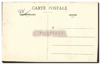 Épinal — Ogólny widok z zamku — Phototype Paul Testart — Rewers