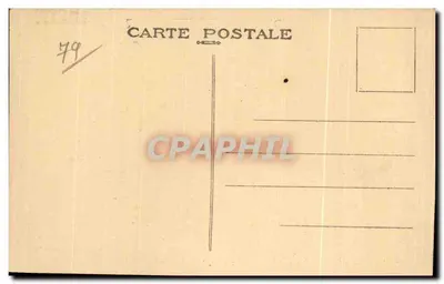 Airvault (Deux-Sèvres) — Porche da Igreja de São Pedro — Coleção Andreault, n°5 — Verso
