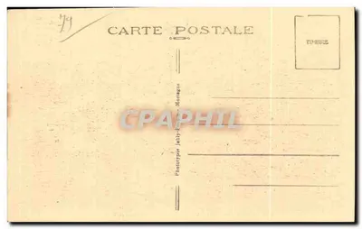 Castelo de l'Ebaupinay — Argenton-Château (Deux-Sèvres) — Editor Édilin & Cie, n° 833 — Verso