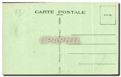 BRESSUIRE (Deux-Sèvres) — A Avenida do Castelo — Phototype Jéhly-Poupée-Mortagne — Verso