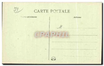 Oiron (D.-S.) — O Castelo do Século XVI e o Pequeno Parque — Vista geral de cima — Baudile-Perry — Verso