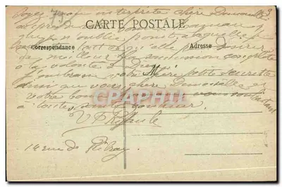 Niort - Główne wejście do katedry Najświętszej Panny Maryi — Wydawnictwo Nowych Galerii — Rewers