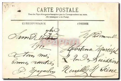 Niort — Zamek — LL. — Rewers