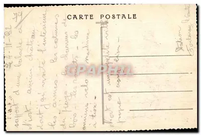 Niort — Zamek — Cl. Max Ménard — Rewers