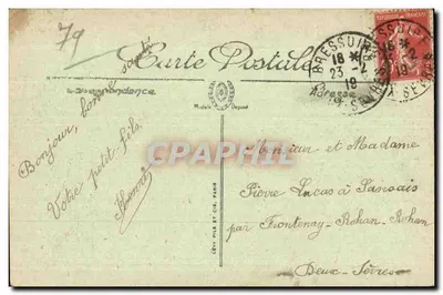 Niort — L'Hôtel de Ville — LL. — n°96 — Verso