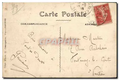 Niort — Katedra Świętego Etienne — Zbiór A. Bouassay — Rewers