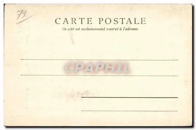Dom Candie, gdzie urodziła się Pani de Maintenon — Kolekcja Pays Poltevin, G. B., N. 47 — Rewers