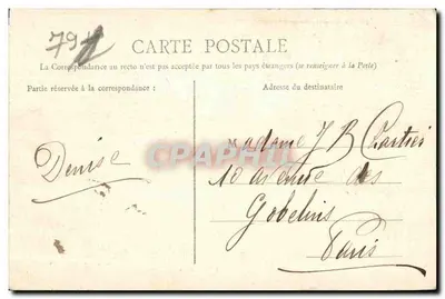 La Sèvre Niortaise a SAINT-MAIXENT — editore V G, n° 48 — Verso