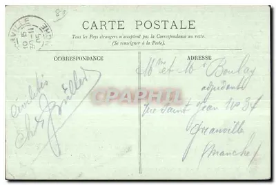 Abbeville — Het Museum Boucher-de-Perthes — LL. n°58 — Achterkant