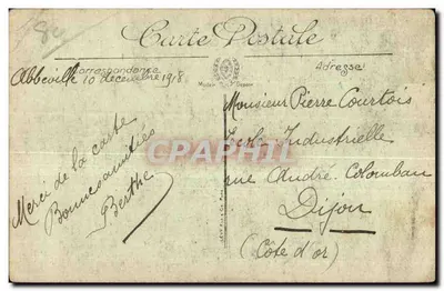 Abbeville — Pomnik Boucher de Crèvecœur de Perithes — LL — Rewers