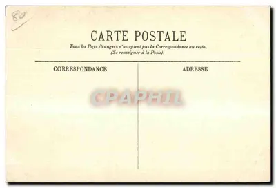 Abbeville — Statua admirała Courbetta — LL. n° 188 — Rewers