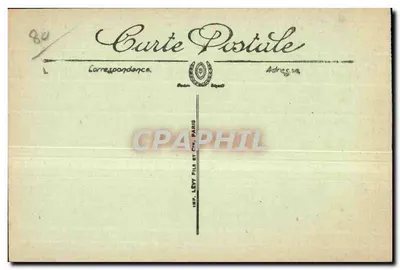 Abbeville — A Ribeira da Somme e o Ponte Talence — LL. n°130 — Verso