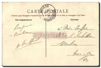 Abbeville (Somme) — Iglesia colegiata de San Vulfrano — G. R., París, n° 52 — Reverso