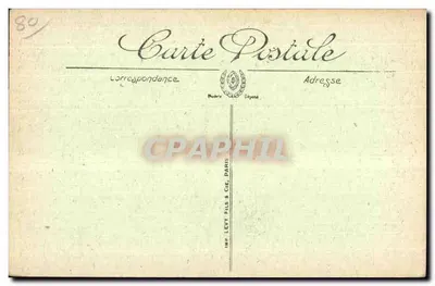 Abbeville — Statua Admirała Courbetta — LL. nr 188 — Rewers
