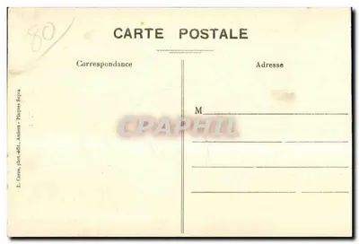 Dom Sagittaire — Amiens — Wydawca L. Caron, plus-édit., Amiens - Plaques Supra — Rewers