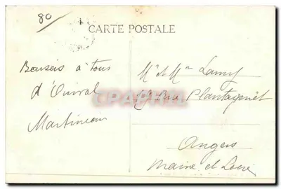 Onival — De Strand en het Casino — uitgever Aulnay, n°72 — Achterkant
