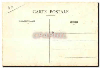 Ault - Na piasku - Filialna w Onival, obok Kursału - Plaques Guilleminois — Rewers
