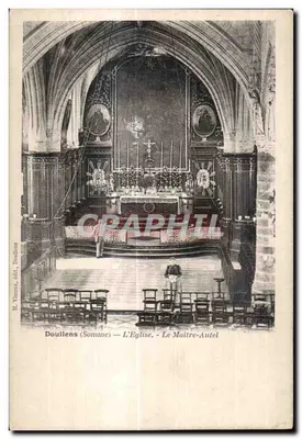 Douflens (Somme) — Kościół — Ołtarz główny