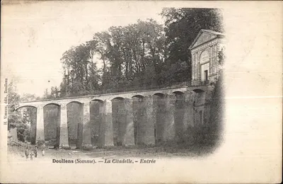 Doullens (Somme) — Citadela — Wejście — H. Vimeux, wyd. Doullens