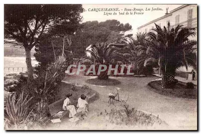 Carqueiranne - Beau-Rivage. Os Jardins. - Ligne du Sud de la France