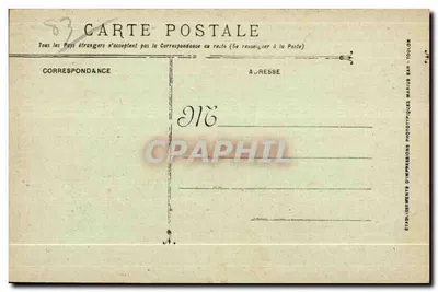 Carqueiranne - Beau-Rivage. Os Jardins. - Ligne du Sud de la France — Verso