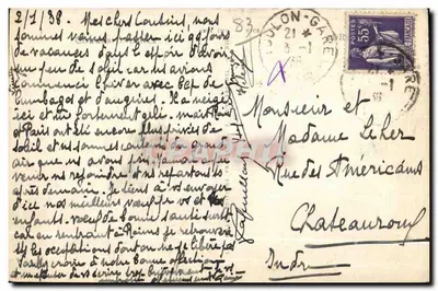 Giens — O Sanatório Renée-Sabran — ND — Verso