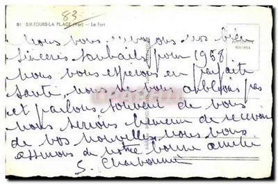 Het Fort van Six-Fours — Six-Fours-La Place (Var) — Edities Bourgoin — Achterkant