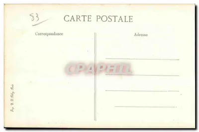 Bormes — Ruínas do Castelo — Côte d'Azur, 1931 — Verso