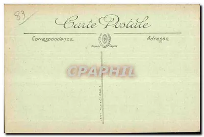Draguignan — Wieża zegarowa — LL. — Rewers