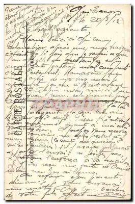 Les Sablettes. Margem do Mar. A Praia. — Editor L.L. — Carimbo 10c República Francesa — Verso