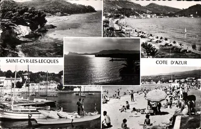 Saint-Cyr-Les-Lecques — Côte d'Azur — Edições ARIS, n° 2041