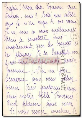 Mandrier — Hospital Marítimo — Editor: Carte Postale — Verso