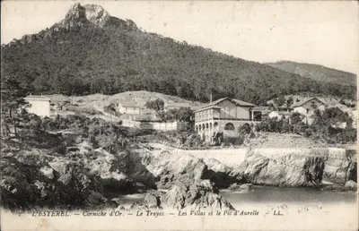 L'ESTEREL — Corniche d'Or — Le Trayas — Les Villas et le Pic d'Aurelle — LL.