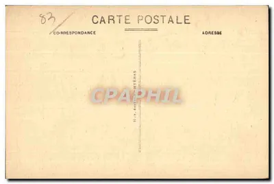 Carqueiranne - Uma vista sobre a enseada das Salettes e o hotel Coirol — Verso