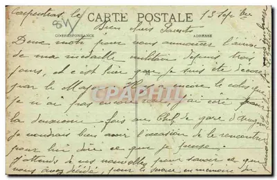 Carpentras (Vaucluse) — Hotel Pocztowy — Wydawnictwo Archipique J. Béru i Cie, Carpentras — Rewers